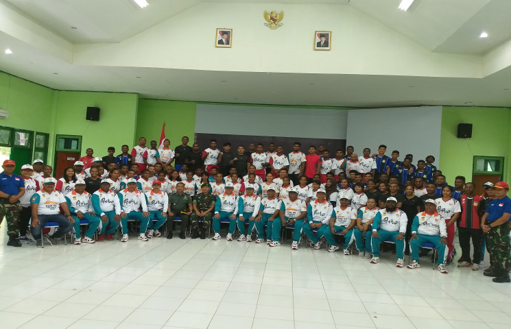 Atlet PON 2020 Mulai Jalani Character Building Di Ifar Gunung