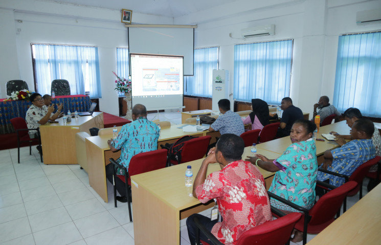 Kabupaten dan Kota Jayapura Mantapkan SIM PON Dengan Kominfo
