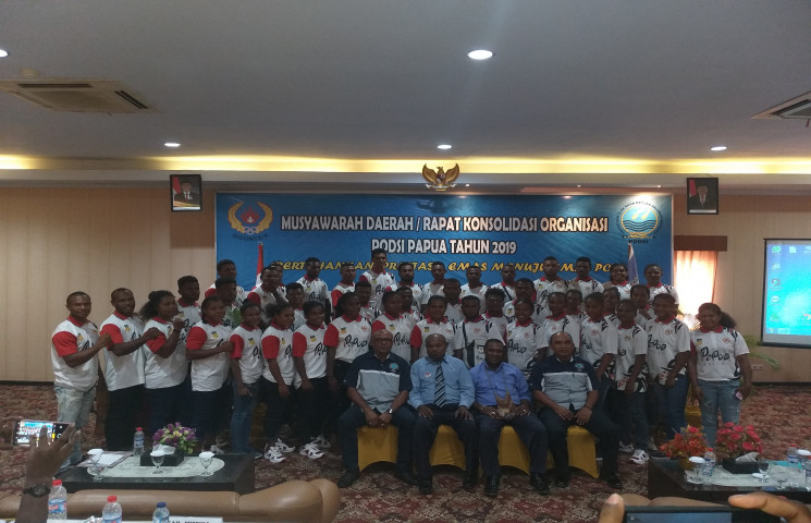 Jansen Monim Kembali Pimpin PODSI Papua 2019-2023