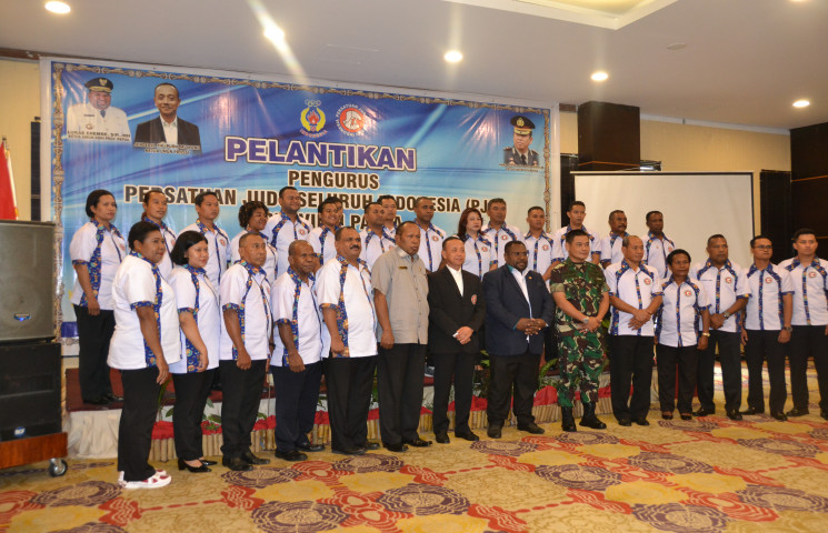 Koni Papua Target Judo Dua Medali Emas