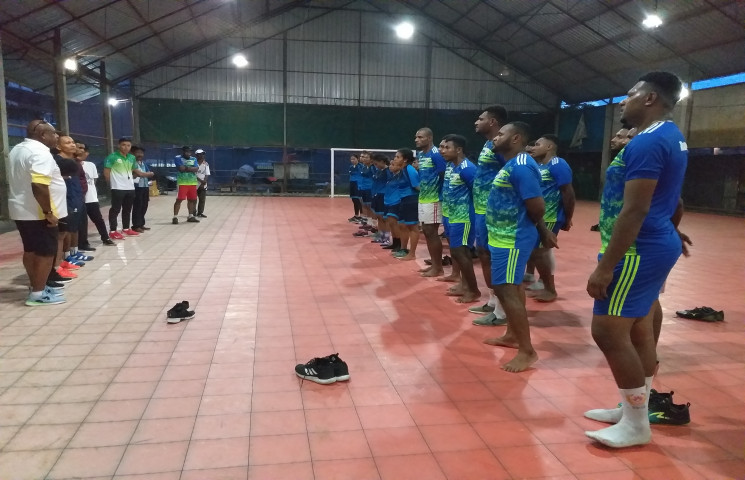 Atlet HandBall PON Papua Mulai Berlatih