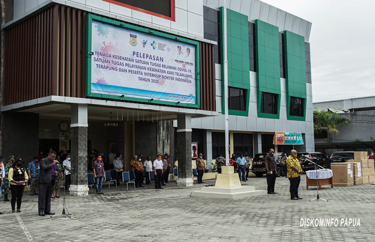 Pemprov Kirim Relawan Covid-19 ke 16 Kabupaten dan Kota 