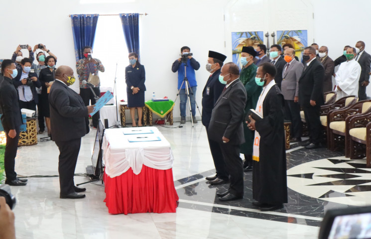 Pusat Data Terpadu Pemprov Papua