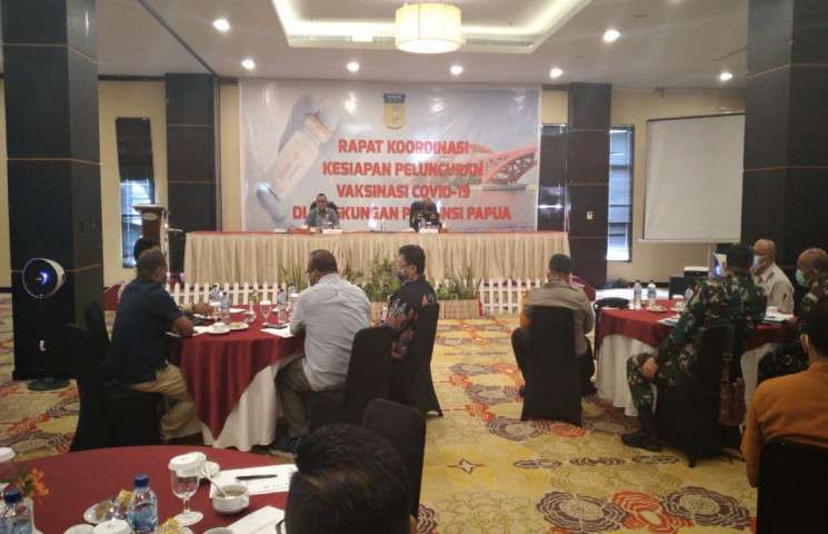 Pertengahan Januari Pemprov Papua Mulai Vaksinasi Covid-19