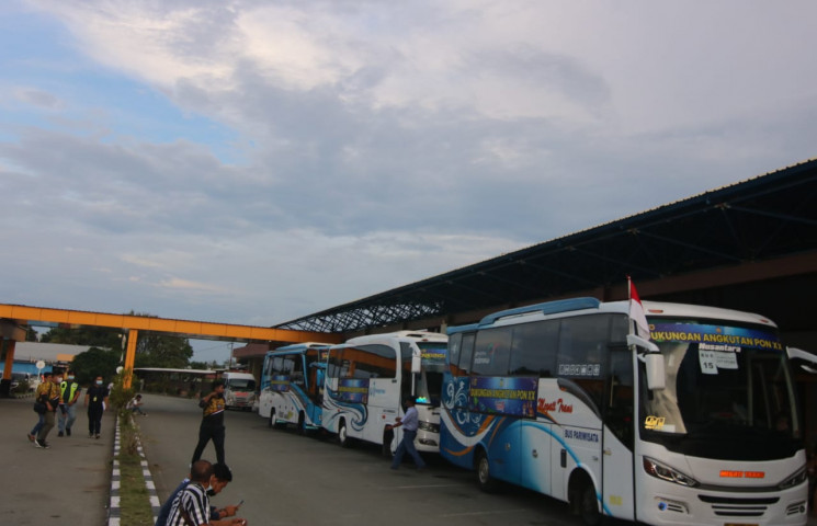 PB PON Gelar Simulasi Kedatangan Kontingen 