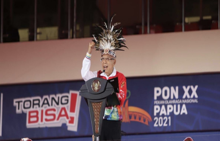 Tutup Pelaksanaan PON, Wapres Tinggalkan Tiga Catatan Penting