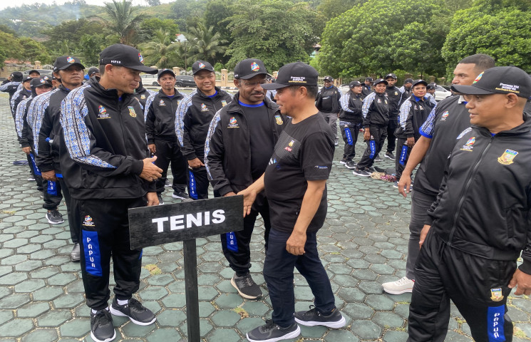 Lepas Kontingen Korpri Papua 2023, Plh Gubernur : Jaga Nama Baik Papua