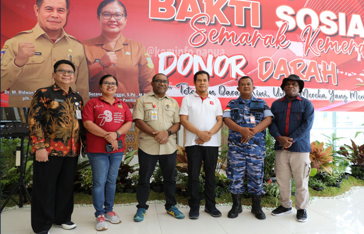 Donor Darah Jelang HUT RI, Gubernur : Setetes Darah Bisa Selamatkan Nyawa