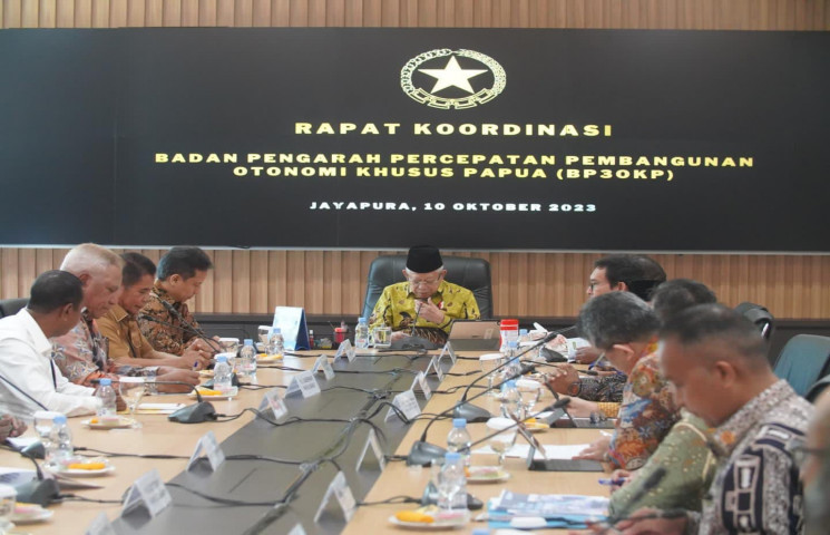Kemegahan Kantor Gubernur Papua Bikin Wapres Amin Berasa Gak Mau Pulang