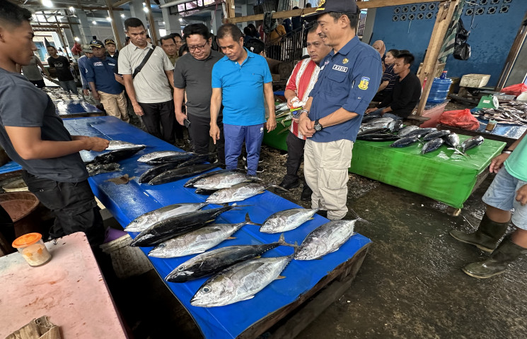 Cek Ketersediaan Bapok Pasca Pemilu, Pj Gubernur : Barang Tersedia Harga Stabil
