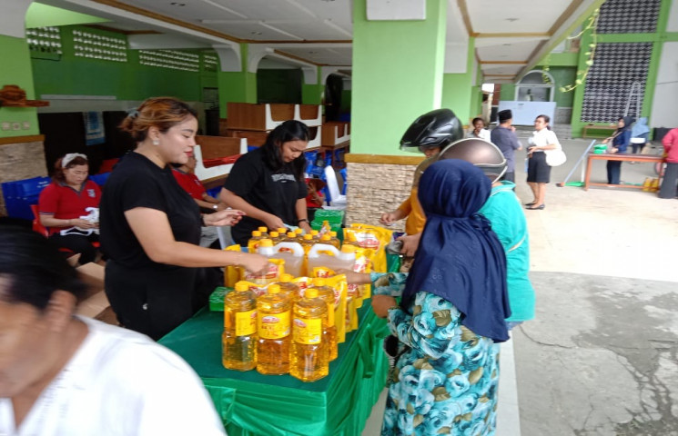 Pemprov Papua Awali Gerakan Pangan Murah Tempat Peribadatan di Masjid Al Akhsar Entrop