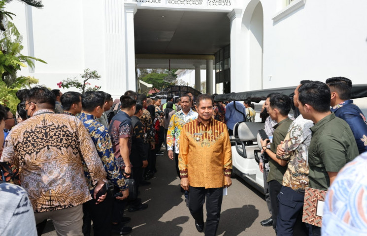 Hadiri Rakornas Pengendalian Inflasi, PJ Gubernur Papua : Presiden Jokowi Apresiasi Tim Pengendali Inflasi Daerah