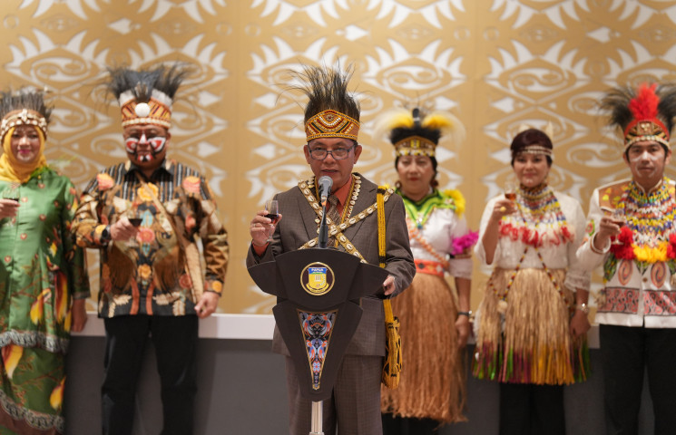 Pj Gubernur Limbong Terharu dengan Suasana Perayaan HUT RI di Papua