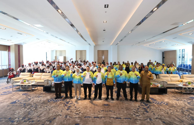 Kontingen NPC Papua Resmi dilepas ikuti Peparnas 2024