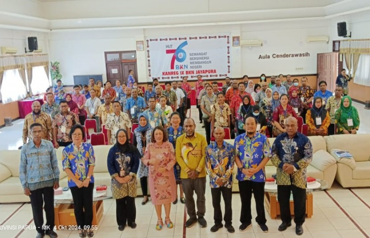Perdana Sistem CAT Pada UPKP Bagi ASN Pemprov Papua  