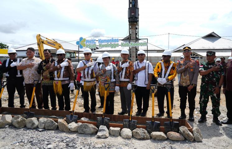 Groundbreaking PHTC RSUD Kwaingga Keerom, Dorong Kualitas Layanan Kesehatan di Wilayah 3T