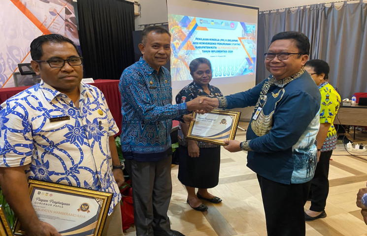 Papua Apresiasi Kinerja Daerah Turunkan Stunting