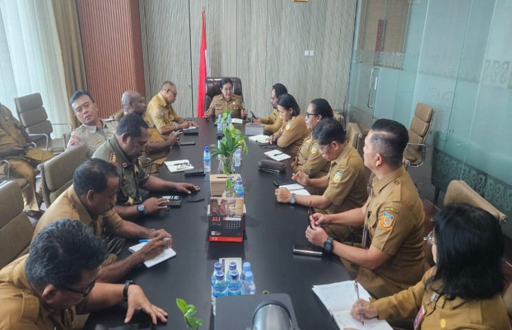 Pemprov Papua Matangkan Pencanangan HUT ke-81 Kemerdekaan RI, Ajak ASN, TNI/Polri, Paguyuban dan Masyarakat Berpartisipasi