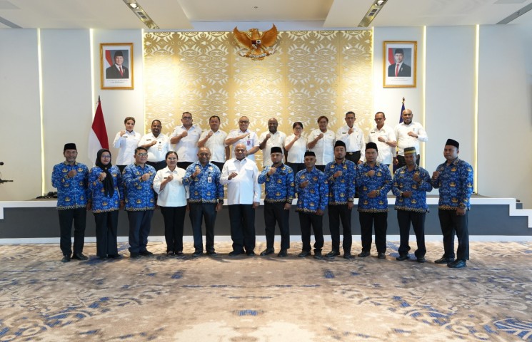 Gubernur Lepas Kafilah MTQ Korpri ke Tingkat Nasional