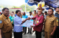 Kunjungan Kerja Penjabat Gubernur Dalam Rangka Upaya Pengendalian Inflasi dan Penurunan Angka Stunting Di Kabupaten Jayapura