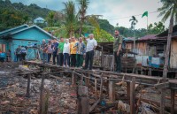 Pemprov Papua Percepat Pemulihan Korban Kebakaran Dok VIII, Rumah Warga Akan Dibangun Kembali